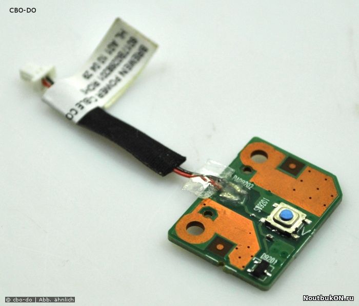 Плата кнопка включения для ноутбука Toshiba Satellite L630, L635, L630D INTEL V000240480 6017B0268201