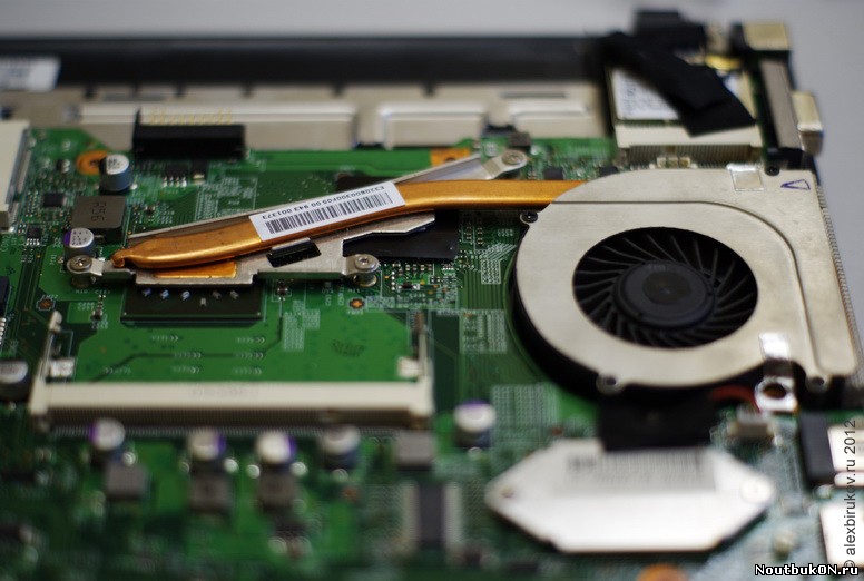 термотрубка радиатор теплопровод охлаждения для ноутбука Msi U210 e32-0800300-f05