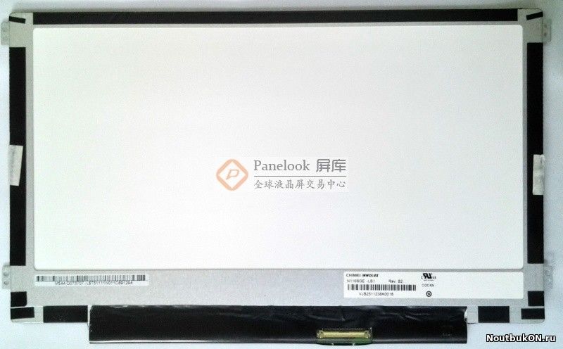 Матрица для ноутбука 11,6 SLIM LED LCD B116XW03 V.0, глянец 40pin крепления право/лево аналог B116XW03 V.2 N116BGE-L42 LTN116AT04 B116XW01 V.0 B116XW03 V.0 N116B6-L04 LP116WH2(TL)(N1) M116NWR1