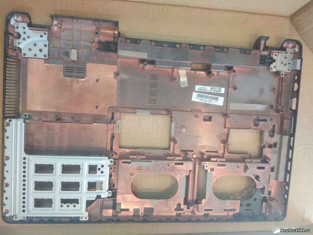 Часть корпуса поддона НИЖНЯЯ ЧАСТЬ КОРЫТО для ноутбука Asus K73E K73S серии 13GN3X10P121-3-1 13N0-KNA0331