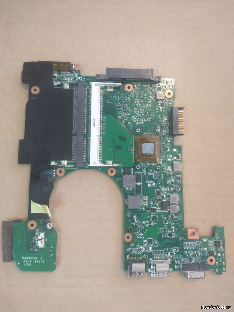 Материнская плата для ноутбука Asus 1215B AMD REV.2.2 60-OA3CMBH000-A02 НЕРАБОЧАЯ НЕТ ИЗО ПОДОЗРЕНИЯ НА ПРОЦ