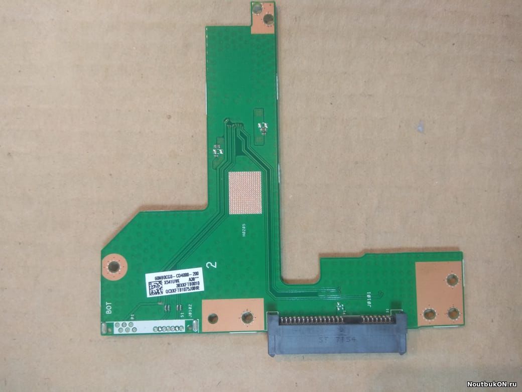 Плата hdd подключения жесткого диска и привода разъем подключения привода не распаян для ноутбука Asus X541 X541UVK_ODD REV.2.0 60NB0CG0-CD3000 60NB0CG0-CD4000 90NB0CF0-R13000