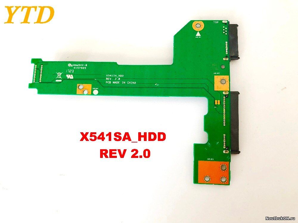 Плата hdd подключения жесткого диска Плата hdd подключения жесткого диска и привода для ноутбука Asus X541 X541SA_odd rev.2.0 60NB0CH0-HD1020