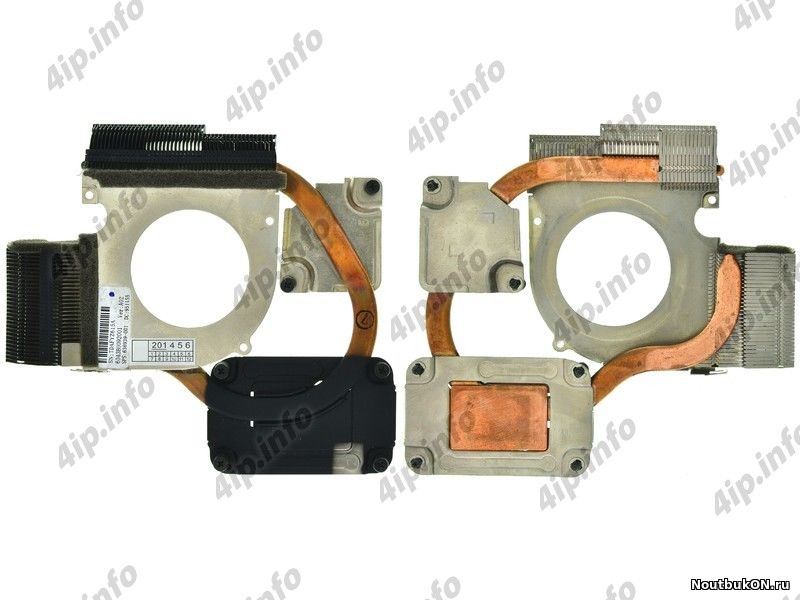 Радиатор термотрубка теплопровод охлаждения для ноутбука HP PAVILION DM4-2000ER 636939-001 6043B0092001 636940-001