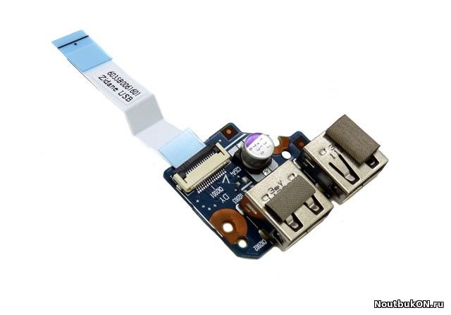 Плата USB разъемов для ноутбука HP PAVILION DM4-2000ER с шлейфом 6035B0061601 6050A2317901 6050A2408401 658707-001