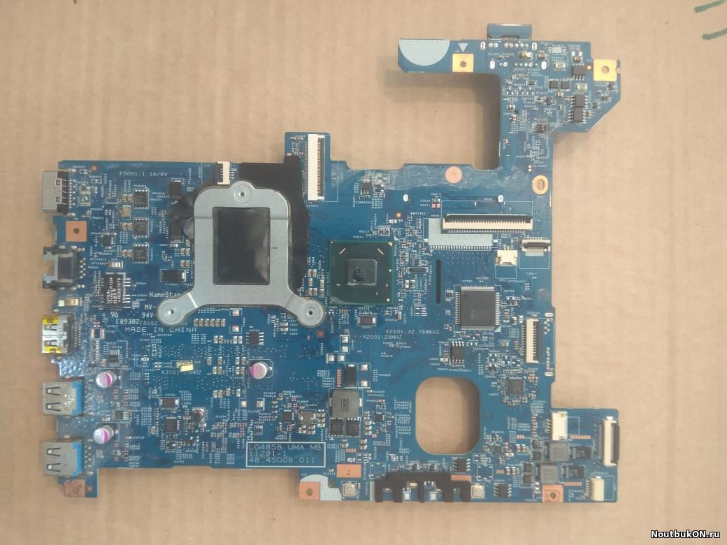 Материнская плата ноутбука Lenovo G480 LG4858 UMA MB 11291-1 48.4SG06.011 НЕРАБОЧАЯ ПОДГОРЕВШАЯ НЕРАБОЧАЯ