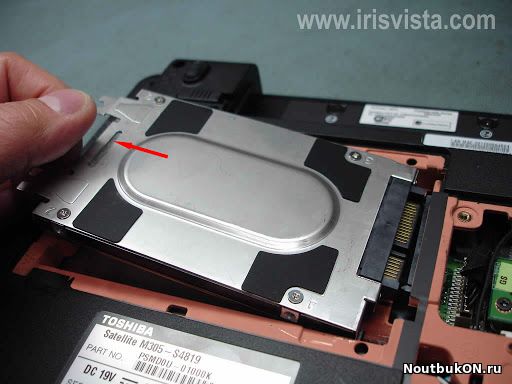Крепление жесткого диска hdd салазки корзина корзинка для ноутбука с переходником подключения hdd Toshiba M300 M305 M305A 3EBU2TA0I30 m300 m305 m300d m305d