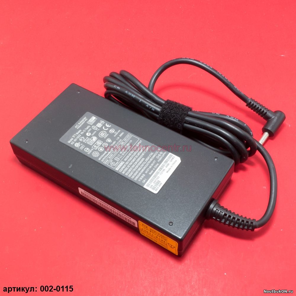 Зарядное устройство DELL 19.5V 6.7A 130W разъем 4.5X3.0 мм PIN с контактом по центру PA-1131-02D2 HA130PM130, 332-1829, 6TTY6, ADP-130EB/BA, DA130PM130, TX73F