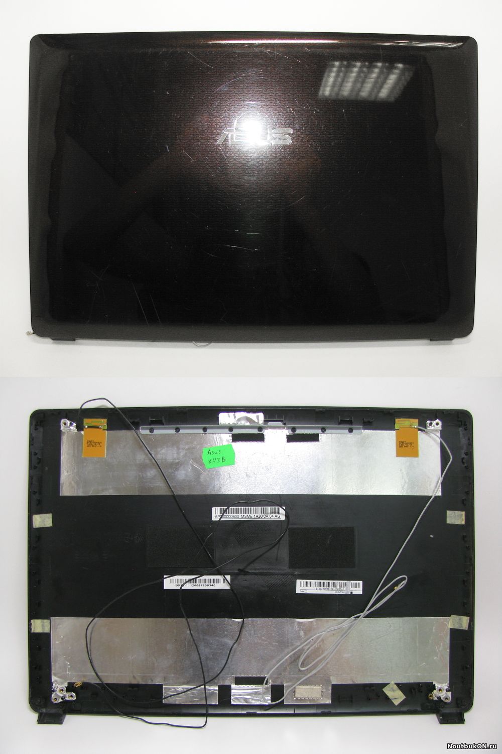 Часть корпуса крышка с рамкой для ноутбука ASUS K43T K43A K43TK X43B K43T X43T K43U X43U AP0J0000600 AP0J0000C00