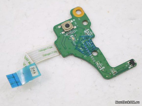 Плата кнопка включения для ноутбука HP Pavilion 17-e000, MB: Quanta R63, R68, R75 DA0R68PB6D0