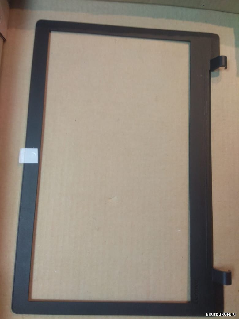Часть корпуса крышка с рамкой для ноутбука (БЕЗ ТОП-КЕЙСА) lenovo 110-15ACL AP115000500 AP11S000500 ВСЕ КРЕПЛЕНИЯ ЦЕЛЫЕ