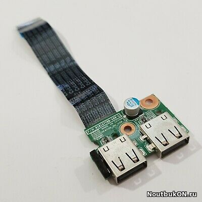 Плата USB разъемов для HP Compaq Presario CQ58; HP 650, 655 01016Y00-J09-G