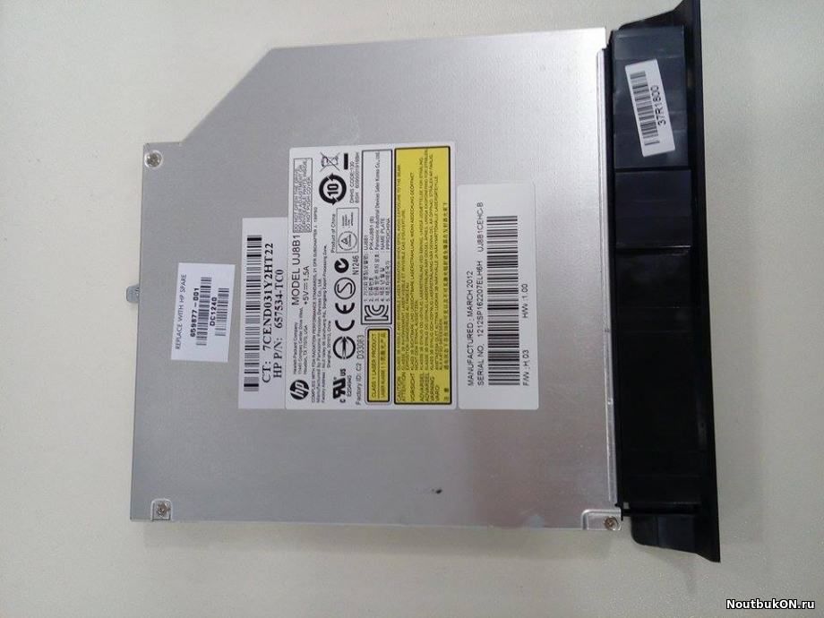 Часть корпуса КРЫШКА ЗАГЛУШКА ПЛАСТИКОВАЯ ПРИВОДА ОПТИЧЕСКОГО DVD HP G7-1000 37r1800 с пяткой