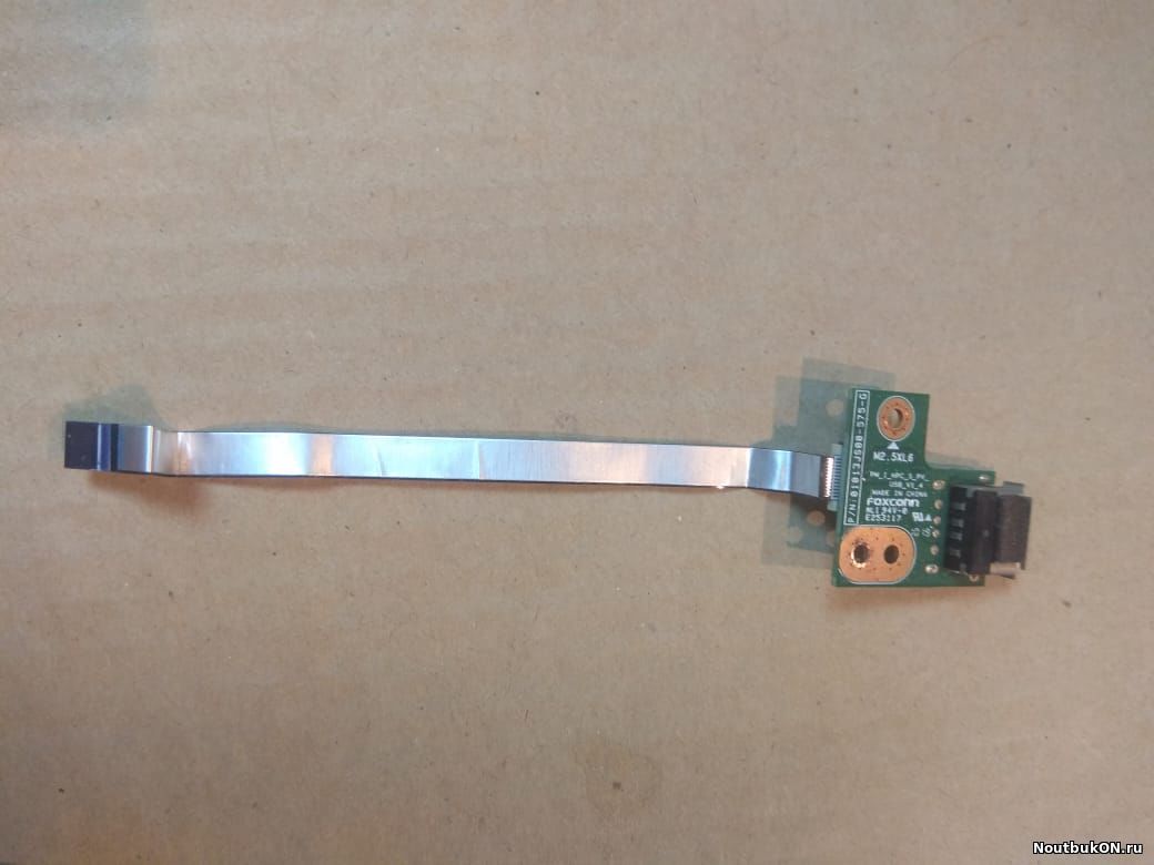 Плата USB разъема для ноутбука HP Compaq Presario CQ72, HP G72, 17.3" MB: Foxconn Star 01013JS00-575-G
