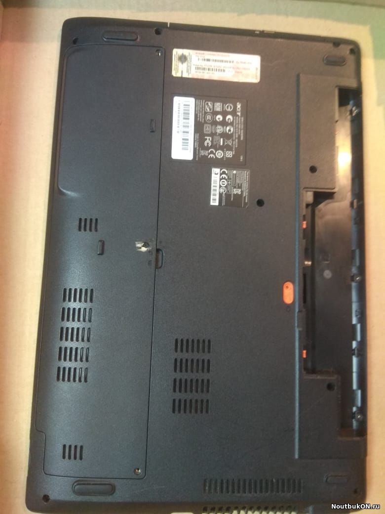 Часть корпуса поддон нижняя часть корыто для ноутбука Acer Aspire 5560G 60.4MF20.004