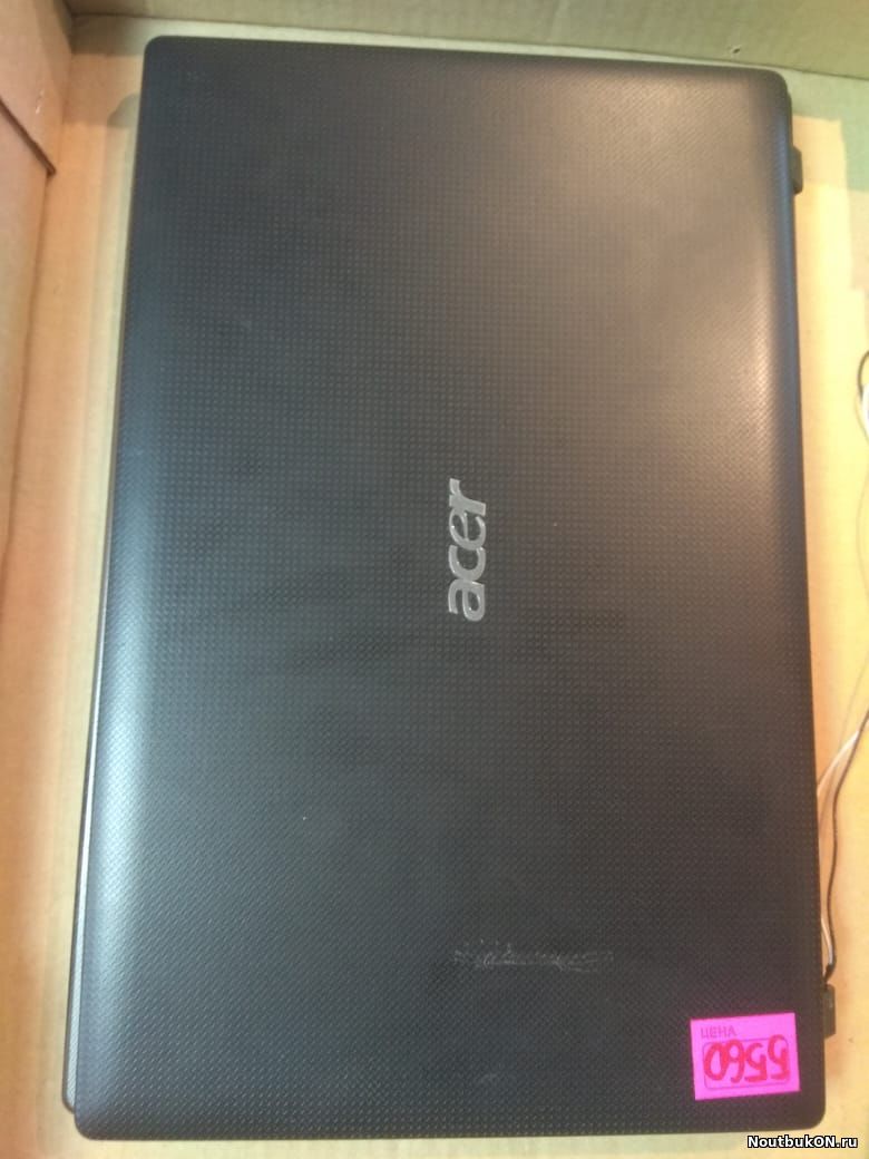 Часть корпуса КРЫШКА МАТРИЦЫ С РАМКОЙ для ноутбука Acer Aspire 5560G 5560 60.4MF11.012