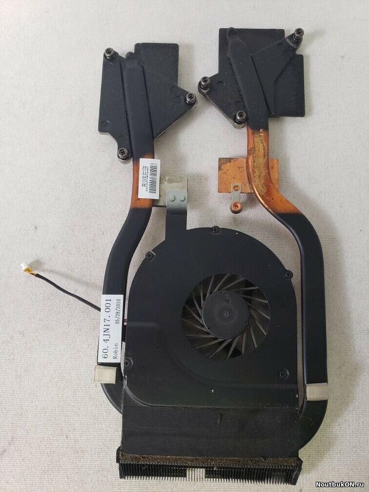 Радиатор (термотрубка) ДЛЯ НОУТБУКА Acer Aspire 7552G Heatsink 60.4JN17.001