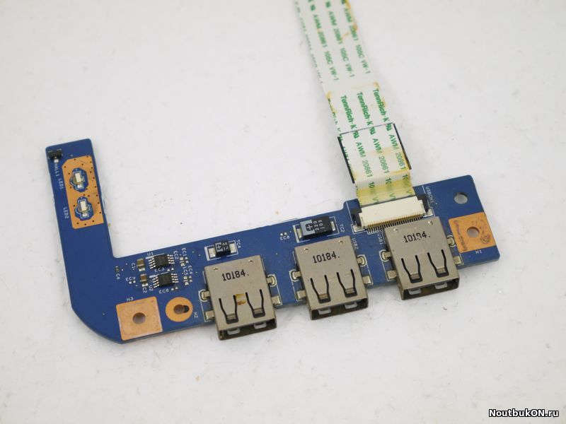 Плата USB разъемов для ноутбука Acer Aspire 7552 7552G JE71_DN USB BD 48.4JN02.011 09788-1