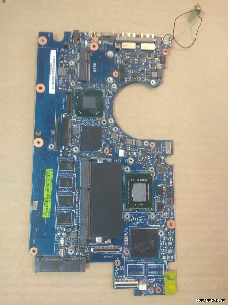 Материнская плата для ноутбука Asus UX32 UX32A НЕРАБОЧАЯ ОТСУТСТВУЕТ РАЗЪЕМ ПИТАНИЯ и audio разъем 60-NYOMB1100-C01 UX32VD Main Board Rev: 2.1 SR0CV (Intel Core i3-2367M) VIDEO INT
