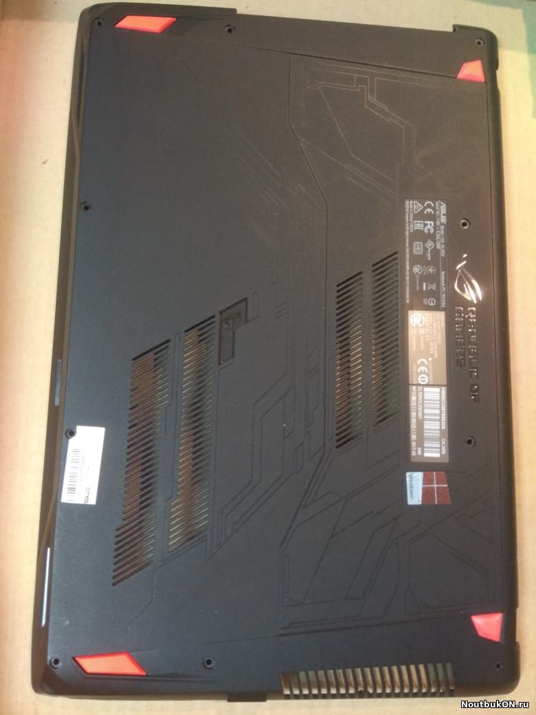 Часть корпуса поддон корыто нижняя часть для ноутбука Asus GL553 13N1-0BA0101