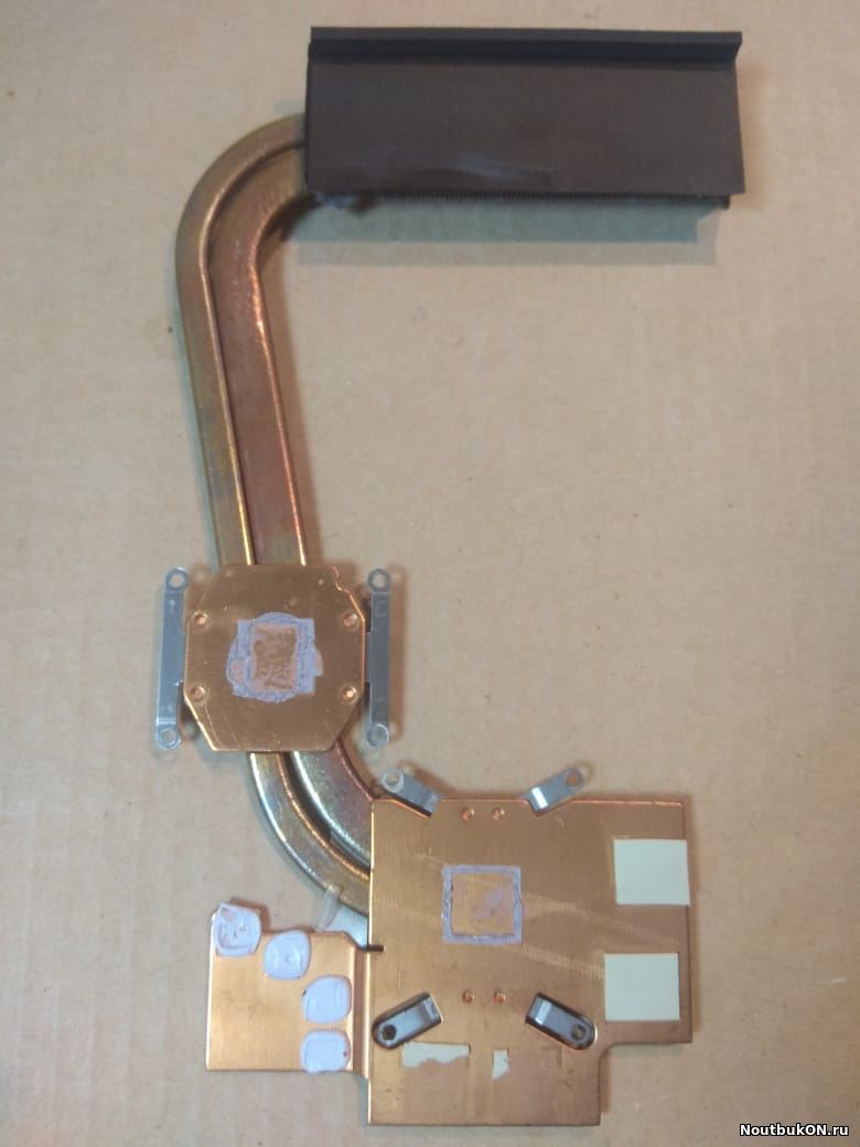 Радиатор термотрубка тепловпровод охлаждения для ноутбука Asus GL553 GL553VD 13N1-0BA0811