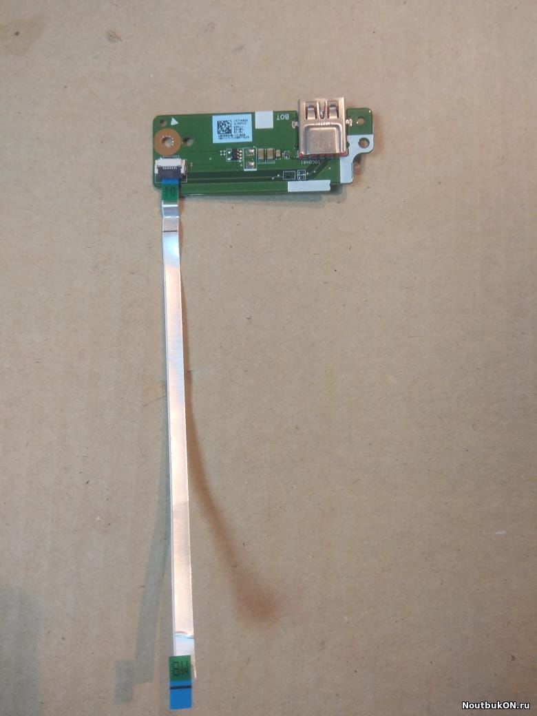 Плата USB разъема с шлейфомдля ноутбука Asus GL553 GL553VD IO BOARD REV:2.0 60NB0DW0-IO1020
