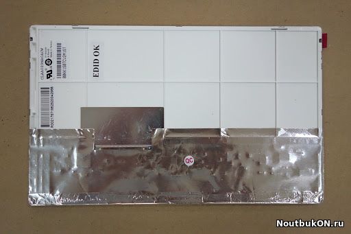 Матрица для нетбука 8,9" CLAA089NA0ACW Разъем (pin) 30 (широкий разъем) Разрешение 1024х600 (WSVGA) Подсветка Светодиодная (LED) Поверхность Матовая