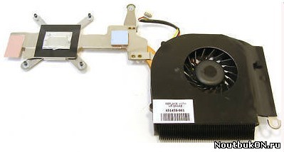 Система охлаждения (радиатор) для ноутбука HP Pavilion DV6000 Series, HP Presario F700 FCN3IAT6TATPC13A 434985-001/ 434985 001/ 434985001 431450-001