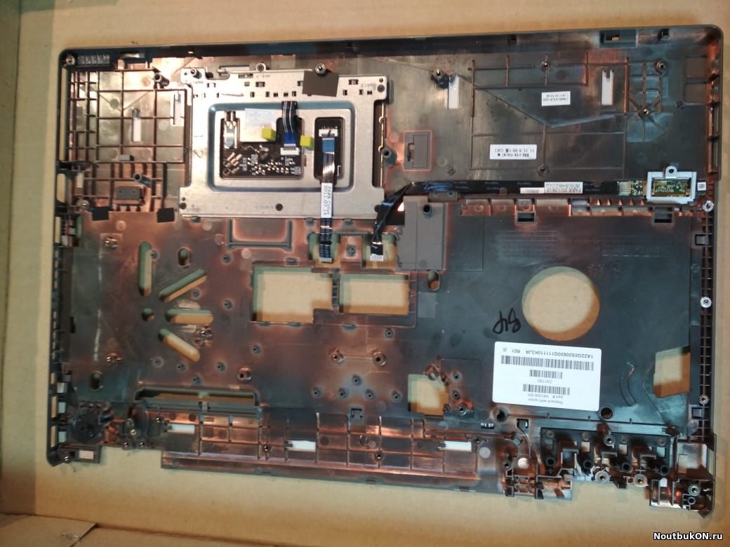 Часть корпуса топ-кейс palmrest палмрест для ноутбука HP ProBook 6560b 641204-001