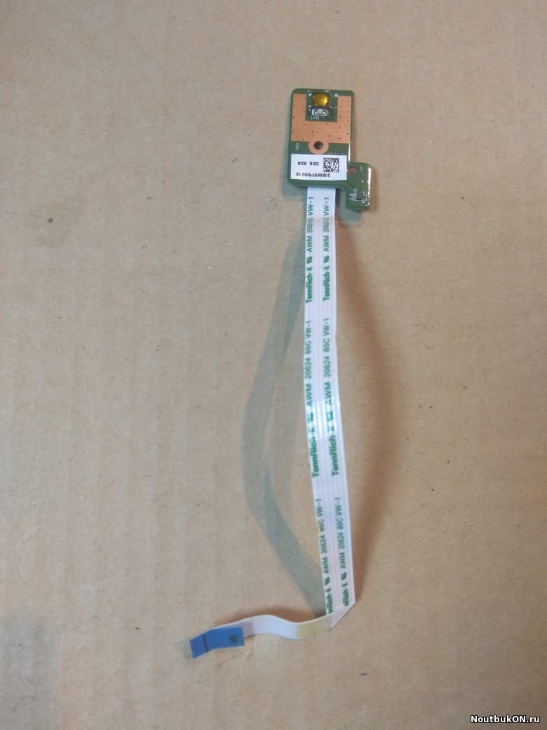 Плата кнопка включения для ноутбука Lenovo Ideapad B5400, M5400 3IBM5PB0010 DABM5TB18D0 С ШЛЕЙФОМ