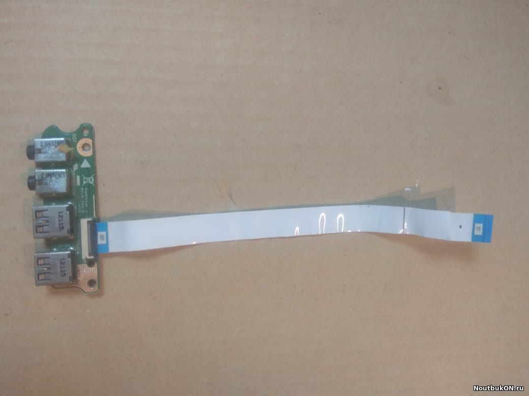 Плата usb audio разъемов для ноутбука Acer TravelMate 5744Z intel bic50 io board rev:2.0 08N2-1D74J00 с шлейфом
