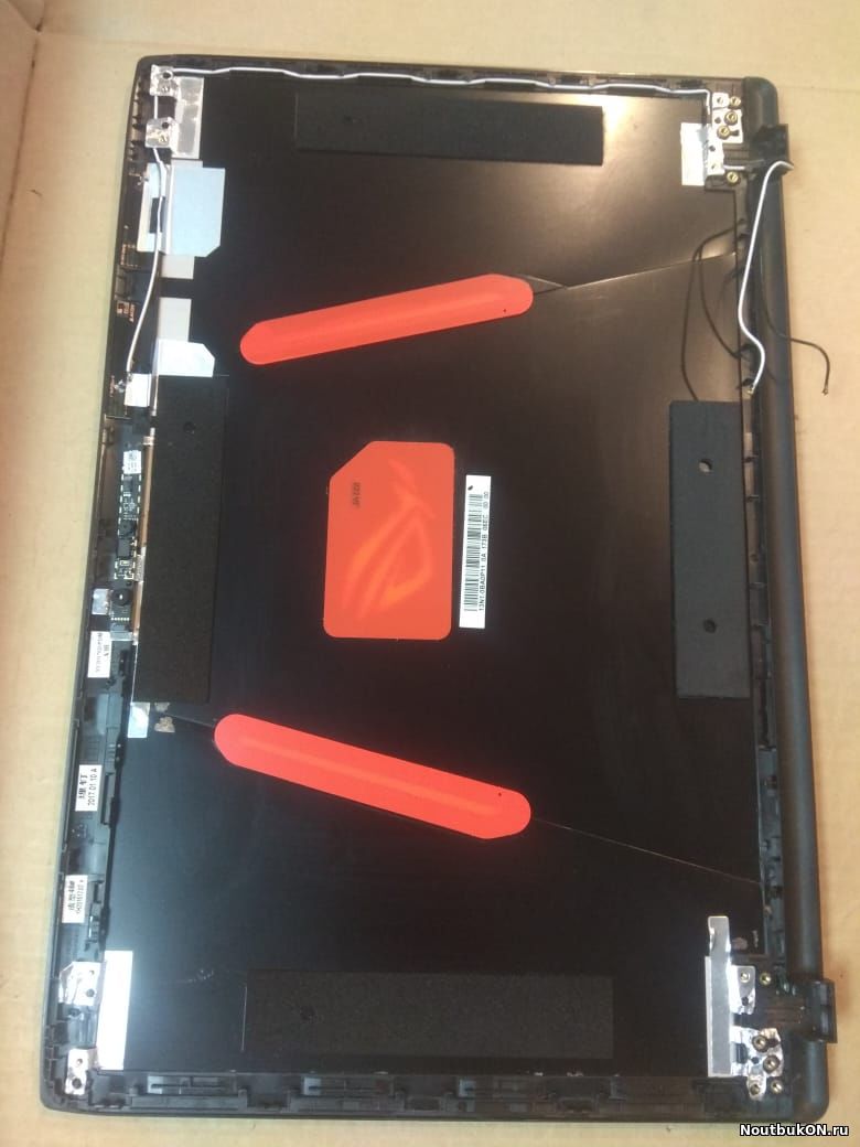 Часть корпуса Верхняя крышка с рамкой для ноутбука Asus GL553 GL553V ОРИГИНАЛ 13N1-0BA0P11 13N1-0BA0301