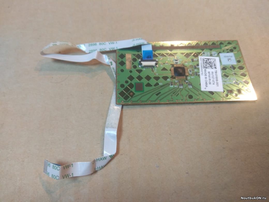 Плата touchpad тачпада для ноутбука Asus U41 tm-01606-001 с шлейфом тачпада 04G110009300