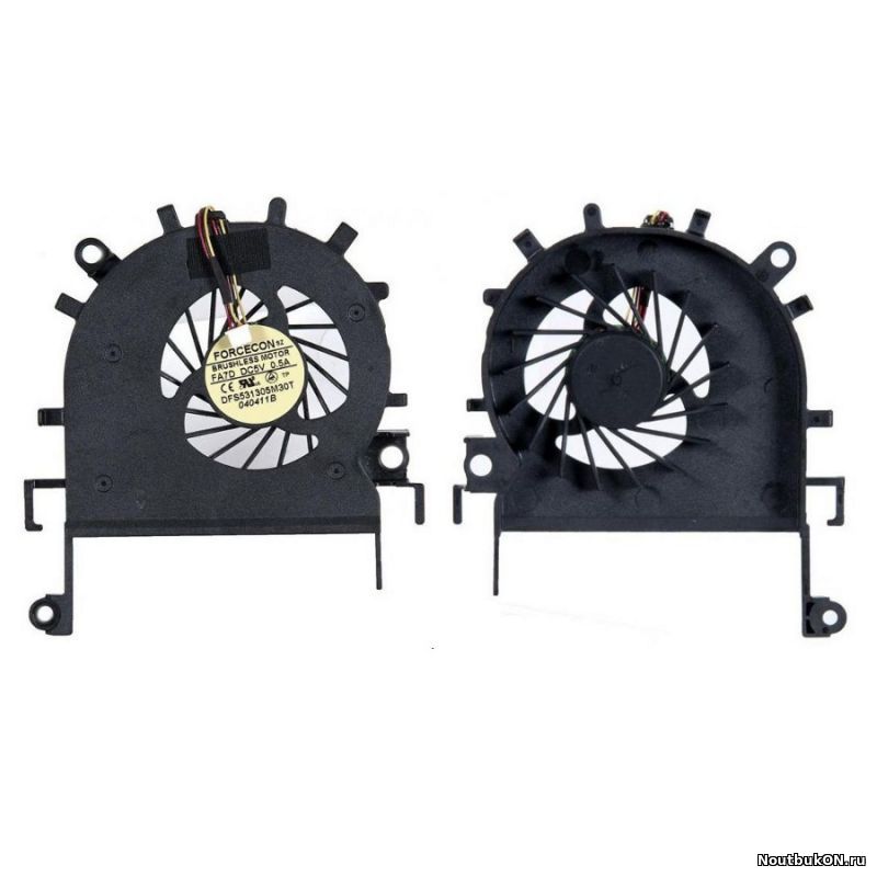 Вентилятор (кулер) для ноутбука eMachines e732 Ab7305hx-Gb3 mf75090v1-c030-g99 acer aspire 5349 5749 AB7405HX-GB3 CWZRL, MF75090V1-C030-G99, 60.RR907.008, AB07405HX100300, DFS531305M30T FB58, 34ZRLTMT
