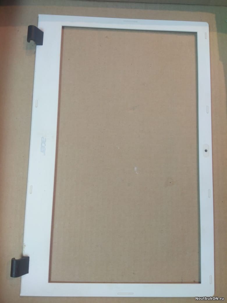 Часть корпуса крышка матрицы с рамкой Acer Aspire E5-573 N15Q1 EAZRT00301A EAZRT00401A EAZRT004020 EAZRT00301A белая рамка
