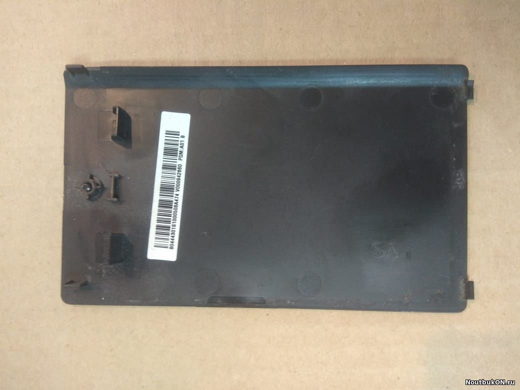 Часть корпуса для ноутбука крышки жесткого диска hdd и оперативной памяти ram озу Toshiba C650 L650 L655 V000942650 V000942660