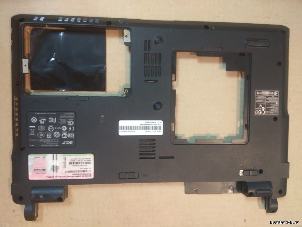 Часть корпуса поддон нижняя часть корыто для ноутбука Acer Aspire 3810T, 3410, 3410T, 3810 B036250111
