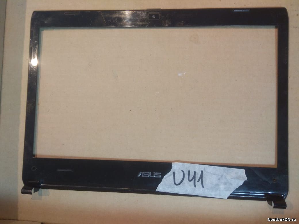 Часть корпуса рамка матрицы для ноутбука Asus U41SV Asus U41SV U41 PART: 13GN1L1AP032-1 13N0-J8A0A21 Черный