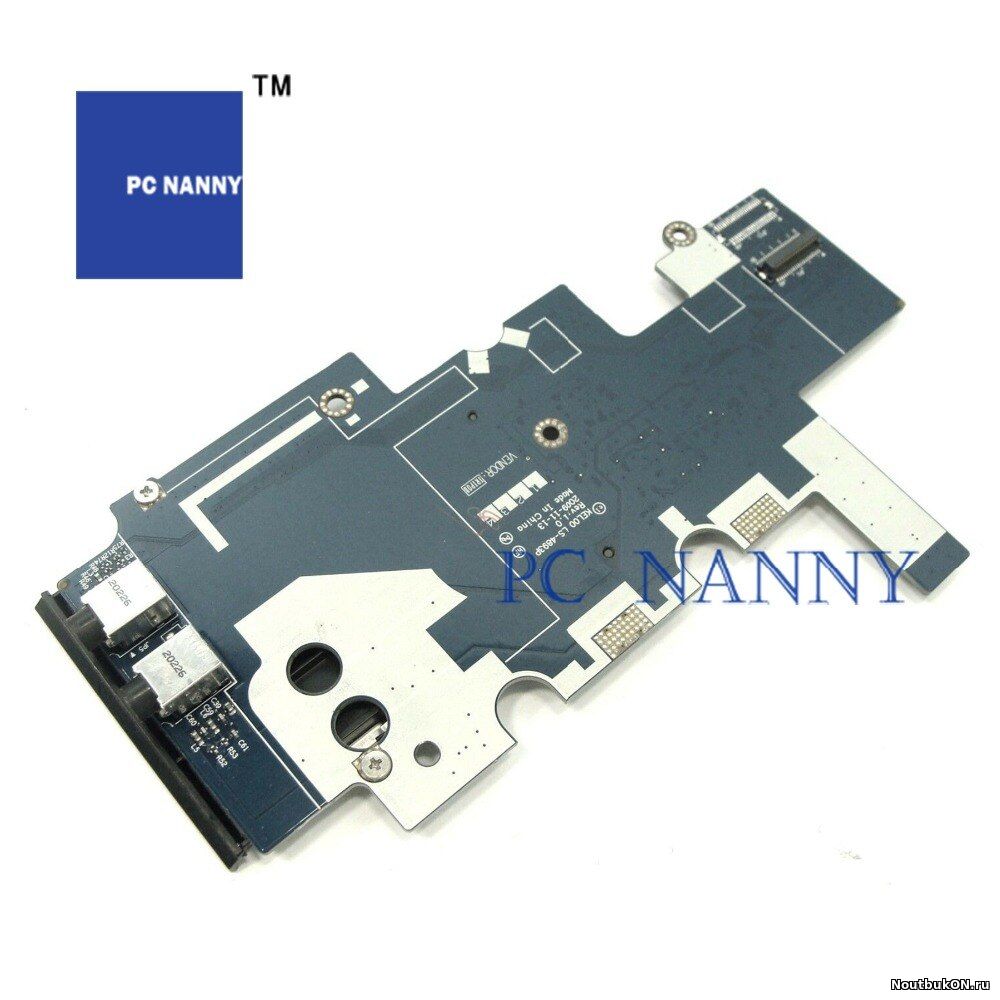 Плата AUDIO разъемов ноутбука HP Probook 6460B, 6445B, 6550B, 6555B, 6440B, 6540B LS-4893P
