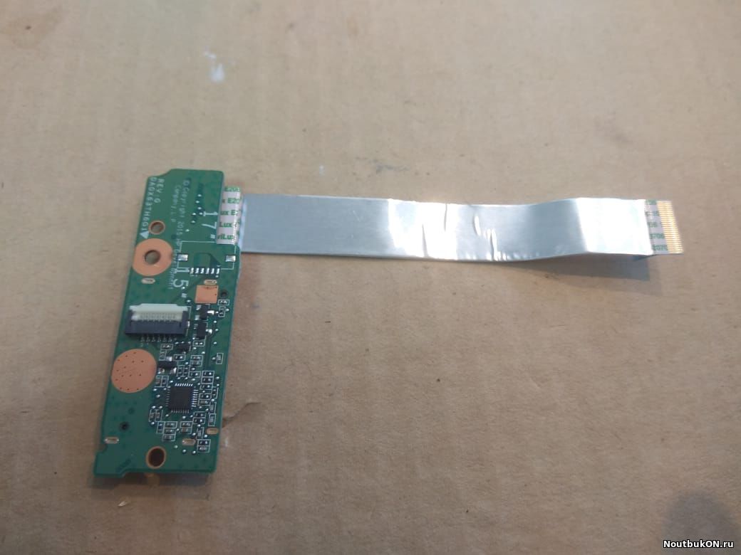 Плата Cardreader подключения тачпада для ноутбука HP ProBook 450 G3, 455 G3 с шлейфом 3MX63CB0000 DA0X63TH6G1 DA0X63TH6G0