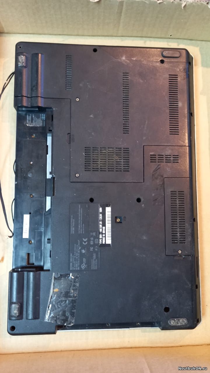 Корпус для ноутбука Lenovo ThinkРad Еdgе 15 E50 Series треснута рамка матрицы СБОКУ СПРАВА ПО ЦЕНТРУ
