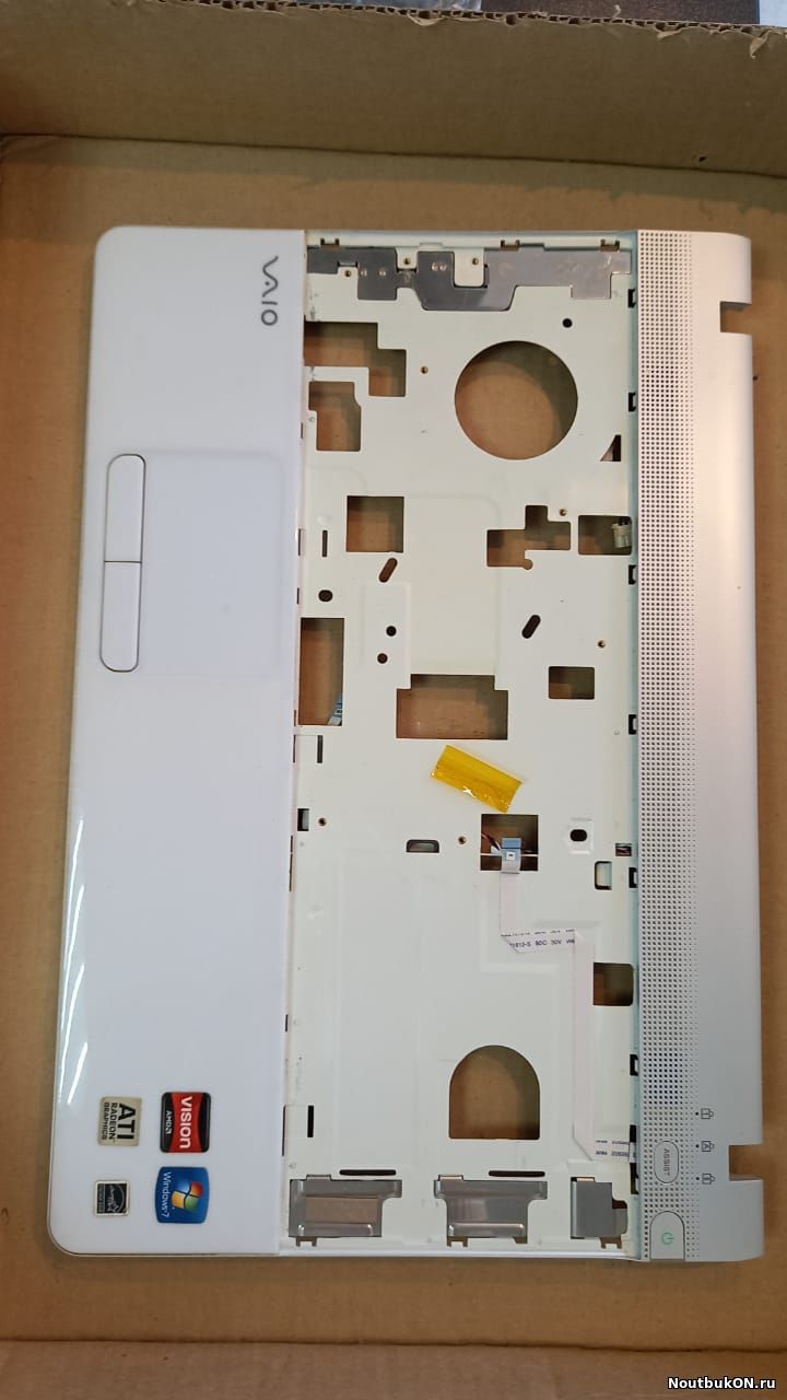 Часть корпуса топ-кейс для ноутбука Sony VPC-EE 45NE7PHN0L0 AMD PCG-61511V , PCG-61611V PCG-61511M , PCG-61611M EANE7001020 4-195-679 БЕЛЫЙ