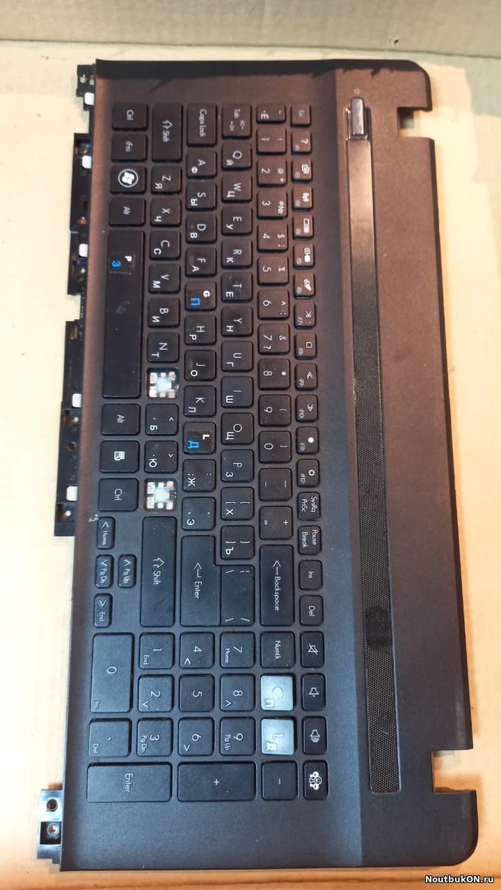 Часть корпуса ТОП-КЕЙС ПАЛМРЕСТ PALMREST для ноутбука Acer Aspire 7750 7750G 7560 AP0Hq000400 PACKARD BELL P7YS5 P7YS0 LS11 LS13 17.3"
