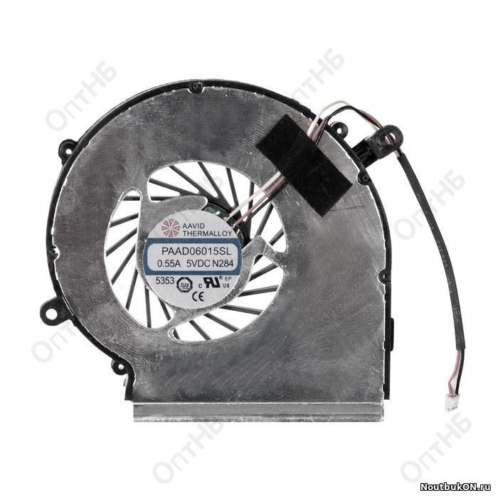 Вентилятор (кулер) для ноутбука MSI GE62, GE72, PE60, PE70 Совместимые P/n: DFS470805WL0T FH18, DFS470805CL0T FH19 PAAD06015SL PAAD06015SL N284 на видеокарту CPU 3 pin