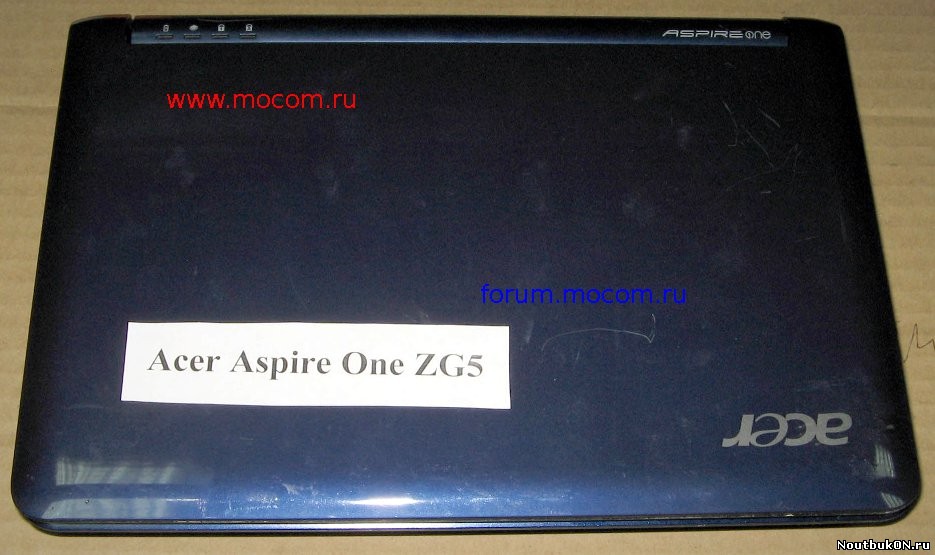 Корпус для ноутбука Acer Aspire One ZG5
