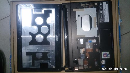 Корпус для ноутбука Acer Aspire One D257 ze6 черный