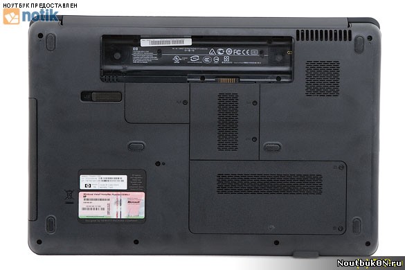 Часть корпуса только поддон для ноутбука HP Compaq Presario CQ60
