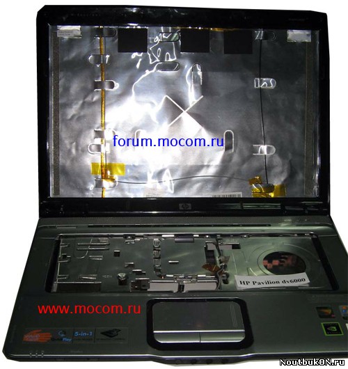 Корпус для ноутбука HP Pavilion DV6000
