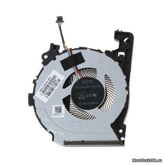 Вентилятор для HP Pavilion 15-CX, 15-CX00 (DC28000KYF0-FCC2), CPU L20335-001, DFS481305MC0T FKKA