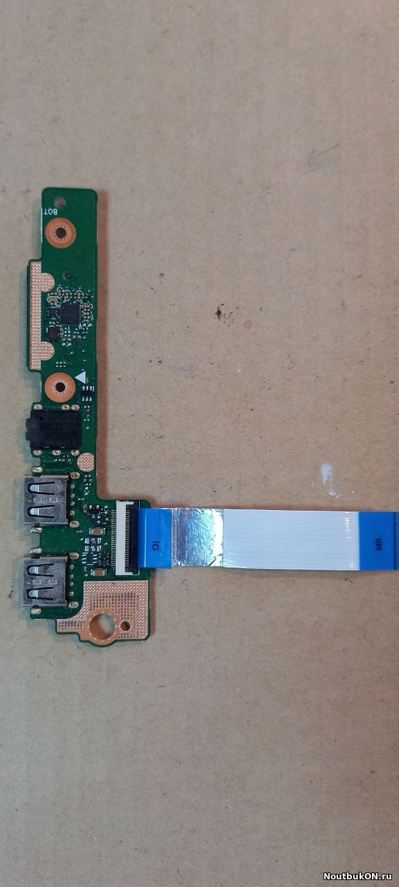 Плата USB AUDIO разъемов cardreader с соединительным шлейфом для ноутбука Asus Vivobook S400C S400CA S400CA 60NB0050-I02 32XJ7IB0010